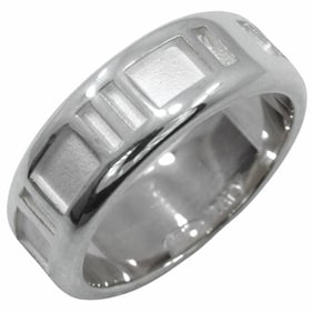 Tiffany & Co. Atlas Ring, Size 11.5, Sterling Silver, Approx. 5.4g, Women's