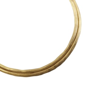 Hermes Hermès Bijoutierie Fantaisie Mantel Choker, Gold Plated, Approx. 79.6g, Women's
