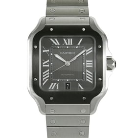 CARTIER Santos de Cartier Watch LM Wristwatch WSSA0037