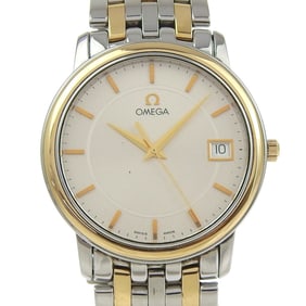 OMEGA De Ville Prestige watch, caliber 1432, 4310.31, stainless steel, 1998, quartz movement, analog