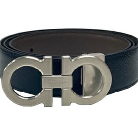Salvatore Ferragamo Men's Reversible Leather Belt, Size 115