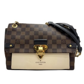 LOUIS VUITTON Vavin PM N40113 FK1200 Damier Brown and Ivory Chain Shoulder Bag for Women (LV)