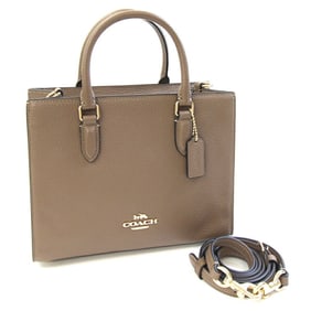 Coach Maggie Small Tote CY668 Brown Leather Shoulder Bag/Mini for Women
