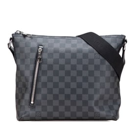Louis Vuitton Damier Graphite Mick PM Crossbody Shoulder Bag N40003 Black PVC Canvas Men's LOUIS