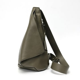 LOEWE Anton Sling Bag Soft Grain Calfskin Khaki S-158732