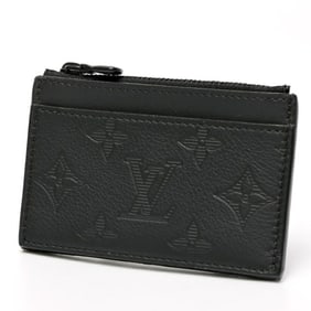 Louis Vuitton Compact Coin Card Holder M82245 Monogram Shadow Black S-158580