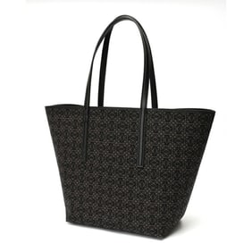 LOEWE T Tote Bag B657Z73X03 Repeat Anagram Canvas Black E-158748