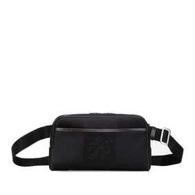 Louis Vuitton Damier Geant Acrobat Body Bag/Waist Bag M93620 Noir Black Canvas and Leather Men's