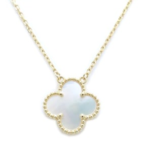 Van Cleef & Arpels Alhambra Mother of Pearl Necklace VCAR5900 in 18K Yellow Gold 294115