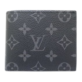 LOUIS VUITTON Louis Vuitton Bi-fold Wallet M62545 Portefeuille Marco NM Monogram Eclipse Black