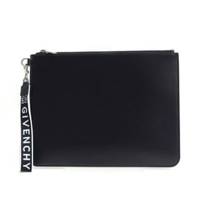 Jaguar Givenchy Large Pouch Clutch Bag with Jacquard Wrist Strap