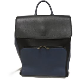 Gucci Men's Embossed Daypack Backpack in Black and Navy (406364)