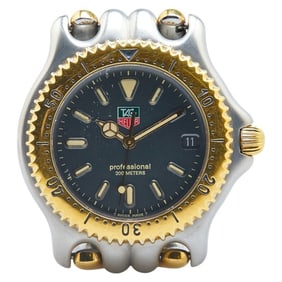 TAG Heuer Sel Watch S95.206K Quartz Gray Dial Stainless Steel Plated Men's HEUER