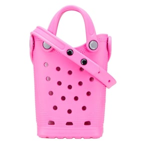 Balenciaga x Crocs Phone Holder Shoulder Bag/Handbag 702264 Pink Rubber Women's BALENCIAGA