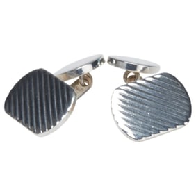 Tiffany & Co. Cufflinks, 925 Sterling Silver, Men's