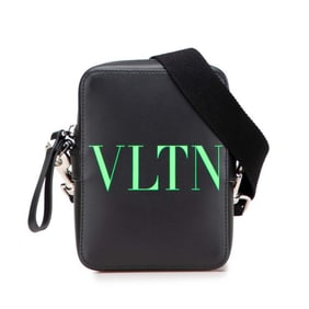 Valentino VLTN Crossbody Shoulder Bag in Black Leather for Men