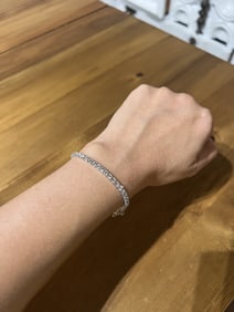 14k Tennis Diamond Bracelet