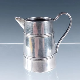 Simons Brothers Sterling Silver Tankard Figural Jigger