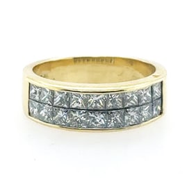 18k Quadra Diamond Ring