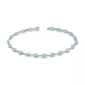 Tiffany & Co Platinum Diamonds By The Yard 8" Bracelet