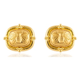 Elizabeth Locke "Fat Bee" Earrings