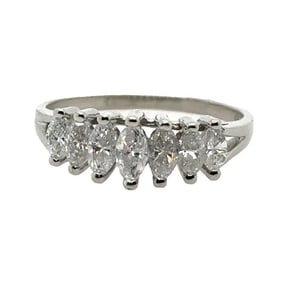 14k Marquise Diamond Ring