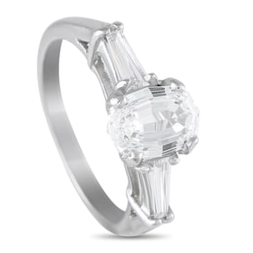 LB Exclusive Platinum 2.02ct Diamond Ring MF13-080825