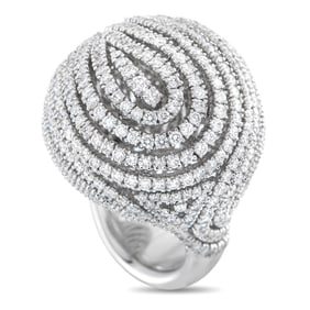Palmiero 18K White Gold 9.48ct Diamond Ring PA12-080425