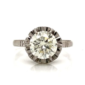 18K White Gold 1.80 Ct. Diamond Ring