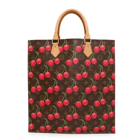 Louis Vuitton Monogram Cherry Tote Bag, LV x TM Sac Plat M95010, 2005 Collection, Takashi Murakami