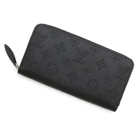 Louis Vuitton Monogram Mahina Zippy Wallet M61867 Black