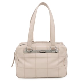 Chanel Chocolate Bar Leather Tote Bag, CHANEL Shoulder Bag