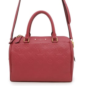 Louis Vuitton Monogram Empreinte Speedy Bandouliere NM 25 Handbag, LOUIS VUITTON 2-way Shoulder Bag