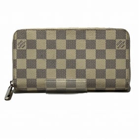 Louis Vuitton Damier Azur Zippy Wallet N41660 Long for Men and Women