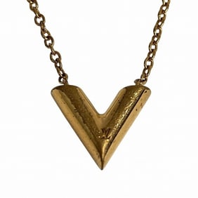 Louis Vuitton Collier Essential V M61083 Necklace for Men and Women