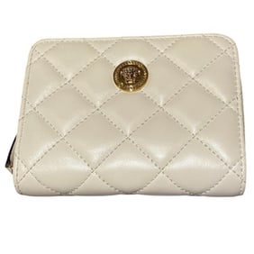 Versace Medusa Quilted Small Wallet Bifold for Women