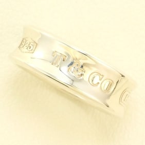 Tiffany 1837 Silver Ring, total weight approximately 7.9g