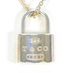Tiffany 1837 Silver Necklace with Box and Bag, Total Weight: Approx. 10.3g, 41cm
