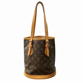 Louis Vuitton Monogram Bucket PM M42238 Shoulder Bag for Women