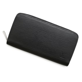 Louis Vuitton Epi Zippy Wallet M61857 Men's in Black Noir