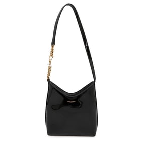 Yves Saint Laurent Saint Laurent Paris Patent Leather Hobo Shoulder Bag 773626 SAINT LAURENT PARIS