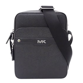 Michael Kors bag, women's and men's shoulder leather, black