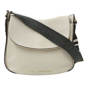 Marc Jacobs Women's Shoulder Bag in White Leather