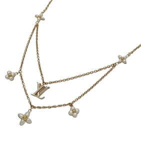Louis Vuitton Floragram Gold Necklace for Women, M00981GK1215, Monogram Flower