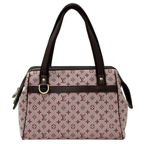 Louis Vuitton Monogram Mini Women's Handbag, Canvas Josephine PM Cherry M92216, Red/Pink Boston Bag