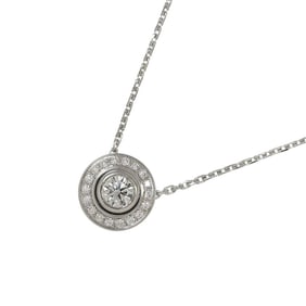 Cartier 0.20ct E VVS2 3EX D'Amour Necklace, 41cm, K18 WG White Gold 750 Diamond Necklace
