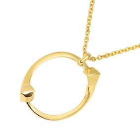 Gucci Necklace 44cm K18 YG Yellow Gold 750
