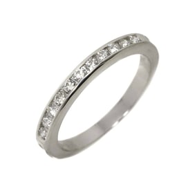 Tiffany & Co. Half Circle Diamond Ring in Platinum