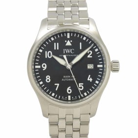 IWC Pilot's Watch Mark XX IW328202 Men's with Date Display, Black, Automatic, International Company