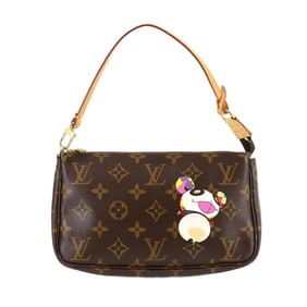 Louis Vuitton Monogram Panda Pochette Accessoires Handbag by Takashi Murakami, M51981